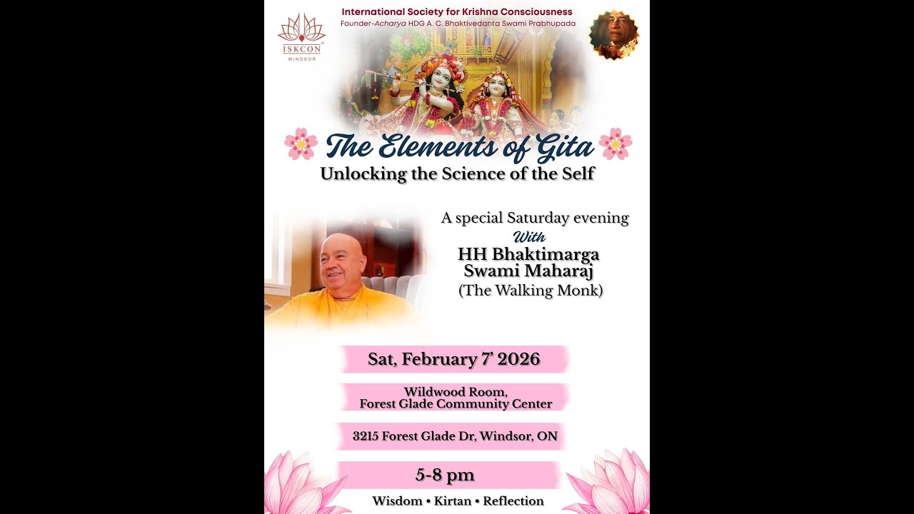 The Elements of Gita | Unlocking the Science of the Self | HH Bhaktimarga Swami Maharaj