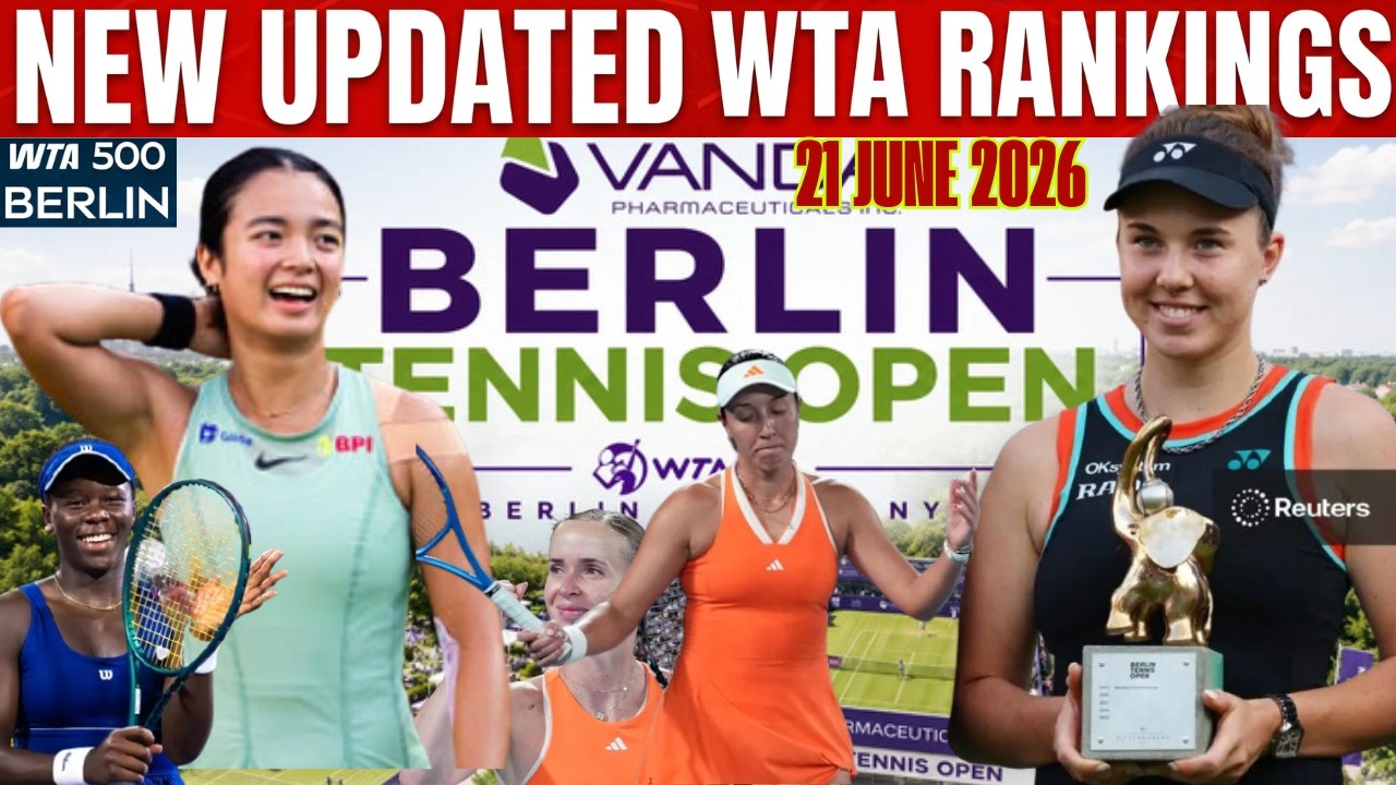 Berlin Open Updated WTA Ranking SHOCK Everyone | Linda Noskova Win Berlin Open Final 2026.