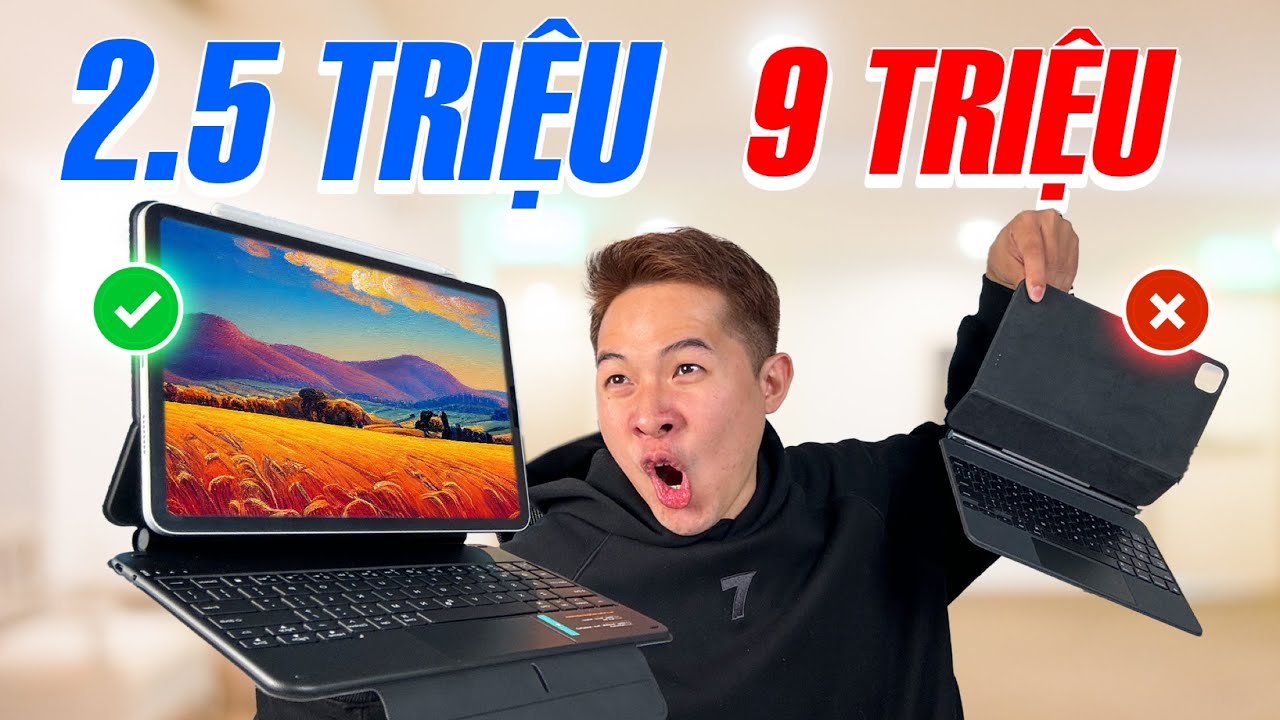 ƯỚC GÌ MUA CÁI NÀY SỚM HƠN… - BÀN PHÍM iPAD PRO GIÁ 2.5tr
