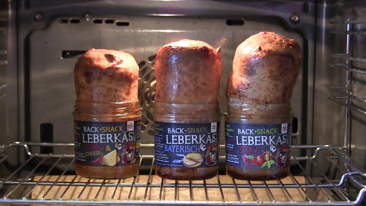Unser Back + Snack Leberk&auml;s' im Glas