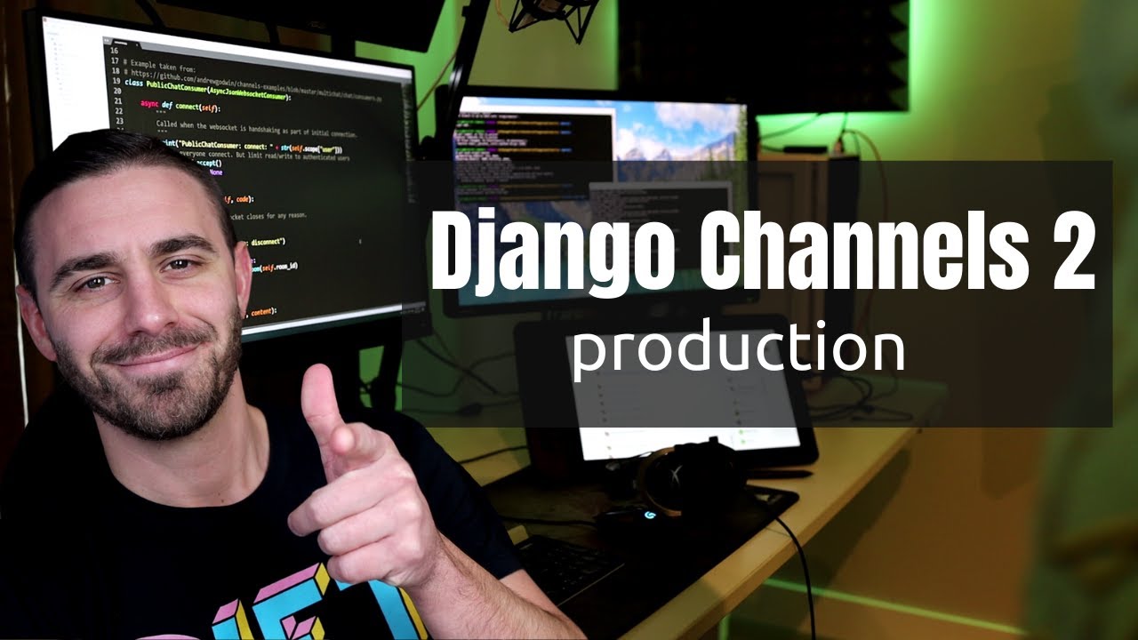 Production Django, WebSockets, Django Channels 2, Daphne, Nginx, Gunicorn, HTTPS