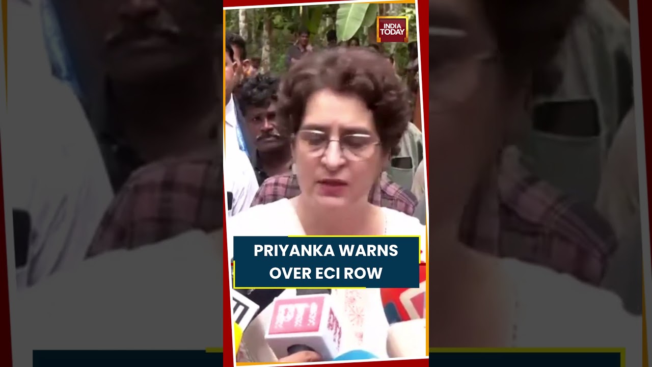 Priyanka Gandhi On ECI Row: &lsquo;If Elections Are Rigged, It&rsquo;s Treachery&rsquo; #congress #electioncommission
