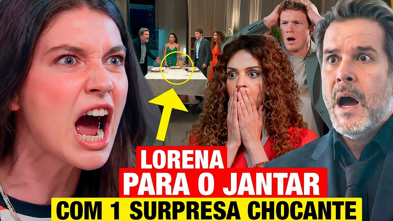 TRÊS GRAÇAS: QUARTA 21/01 Lorena PARA JANTAR que Ferete da pra Viviane COM 1 SURPRESA SURPREENDENTE