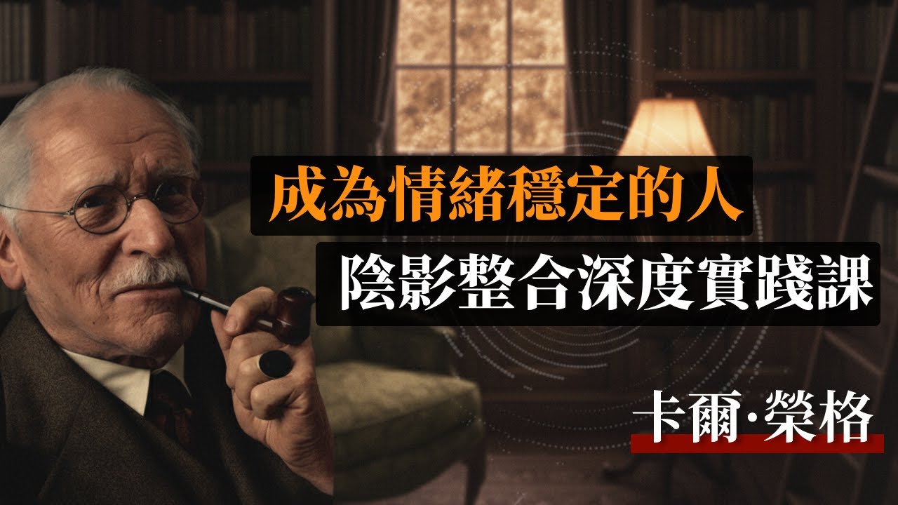 成為情緒穩定的人：榮格心理學「陰影整合」深度實踐課 #卡爾&middot;榮格#陰影理論#人格面具#原型#個體化#深度心理學