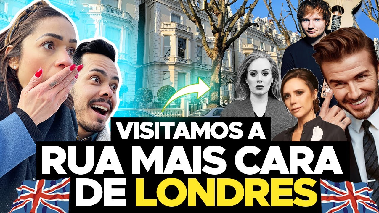 DAVID BECKHAM, ADELE, JAMIE OLIVER | RUA MAIS CARA DA INGLATERRA, £117 MILHÕES UMA CASA. ''SURREAL''