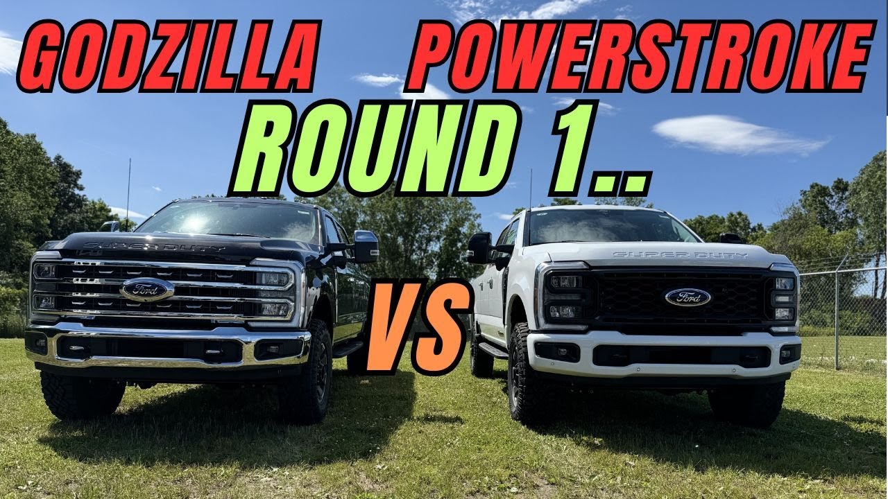 2025 Ford F250 Tremor 7.3l Gas vs 2025 Ford F350 6.7l Powerstroke Lariat vs Lariat ultimate MPG loop