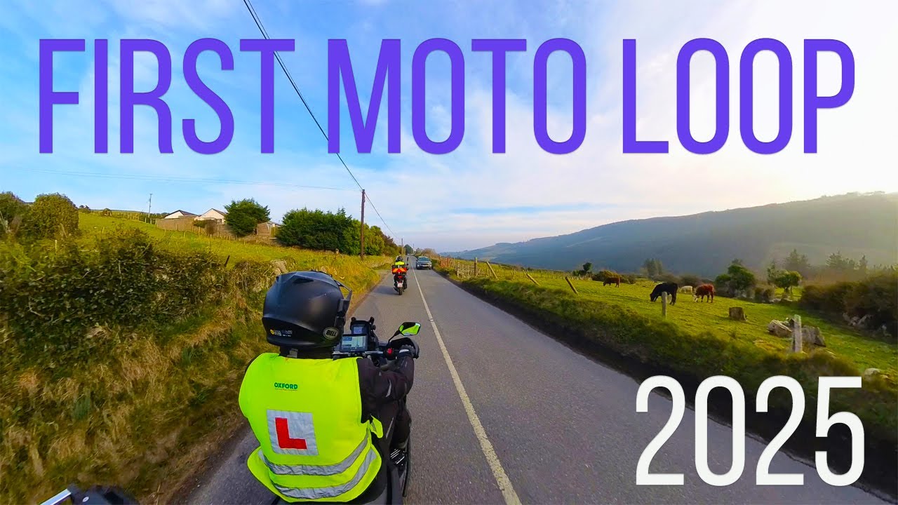 First Moto Loop Ride of 2025!  | Wicklow Mountains | Ireland