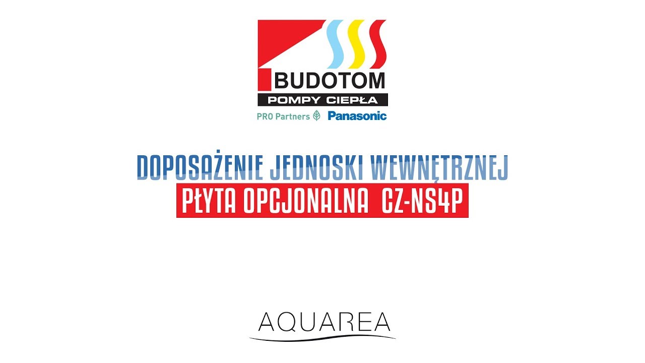 nr.16 | Panasonic Aquarea | PŁYTA OPCJONALNA  CZ-NS4P | BUDOTOM