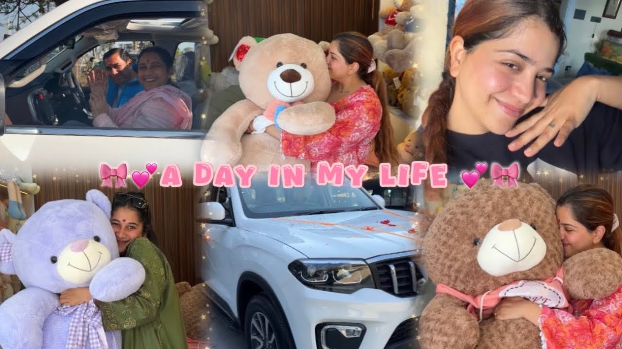 Family ki new car ke pyare moments 🚙❤️+ a day in my life 💕 #adayinmylife #newcar #scorpiocar #viral 