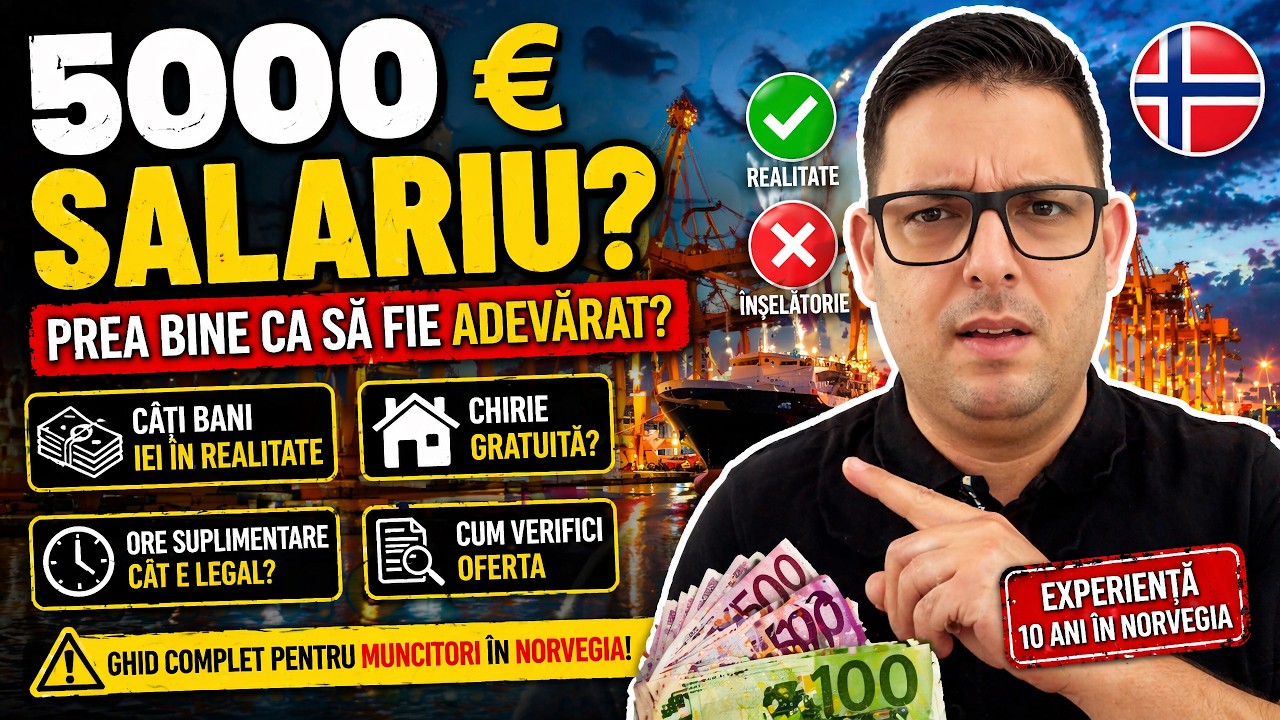 5000€ Salariu în Norvegia? Află Adevărul Înainte să Accepți!