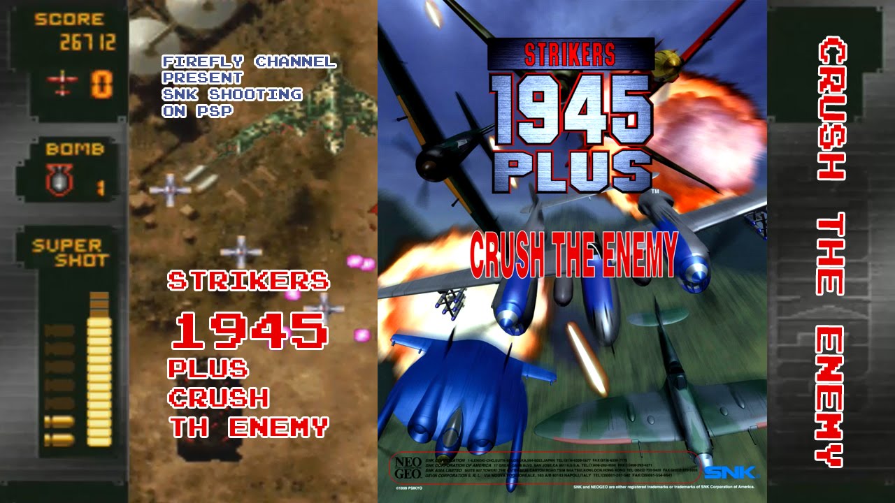 [FFC] - Strikers 1945 Plus - PSP