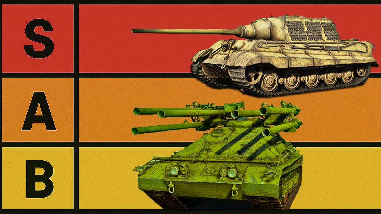 Рейтинг ВСЕХ истребителей танков в War Thunder — Часть 1