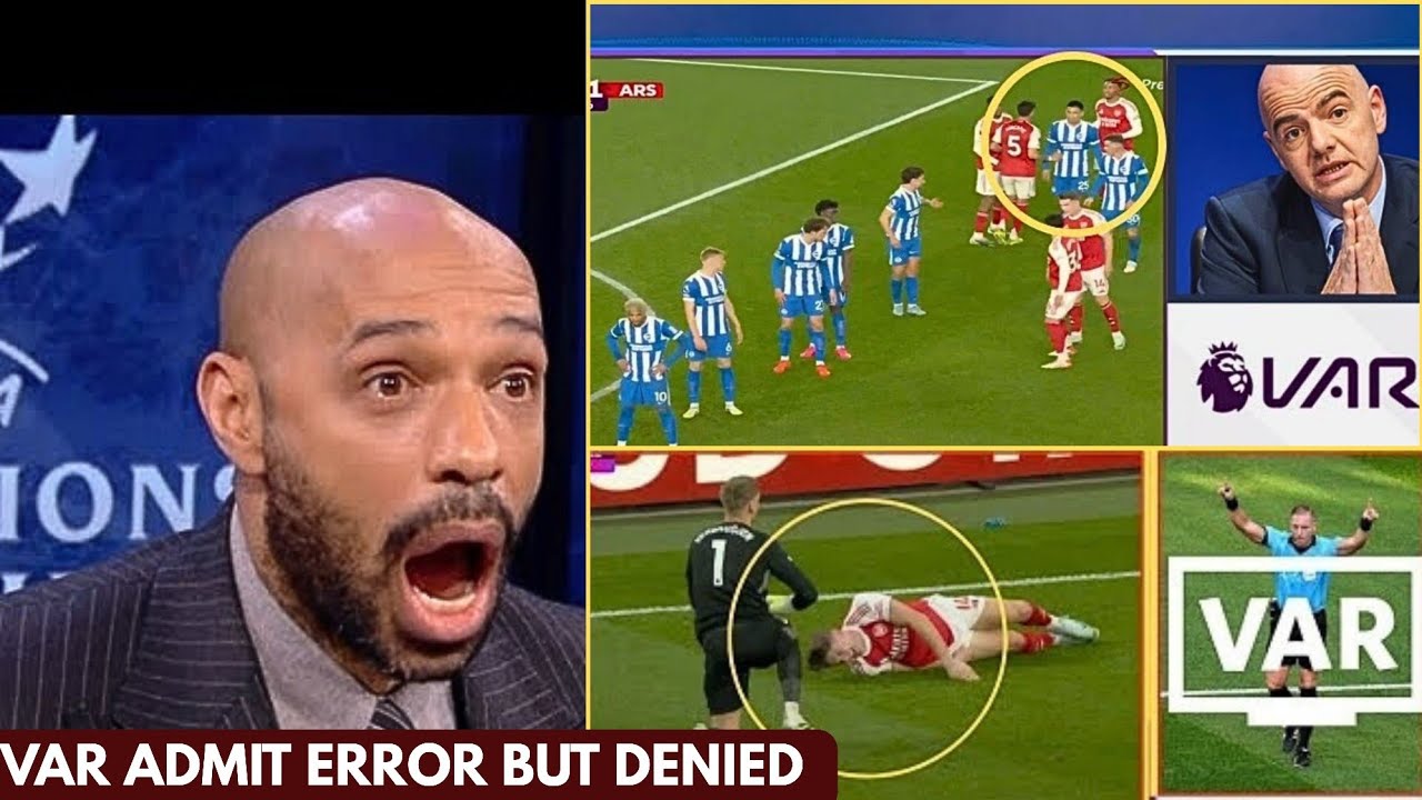 THIERRY HENRY SLAMS VAR AFTER ARSENAL PENALTY DENIED DESPITE ADMITTED ERROR