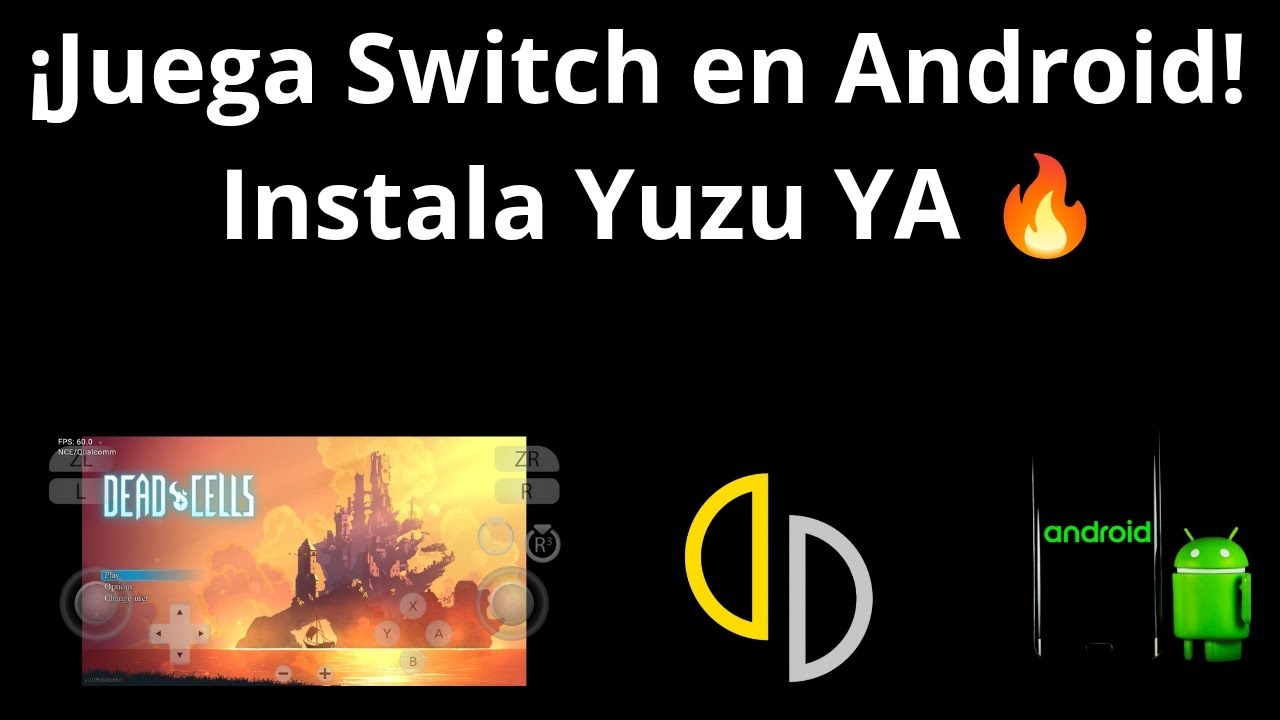 INSTALA YUZU EN ANDROID Y JUEGA SWITCH FÁCIL 🔥