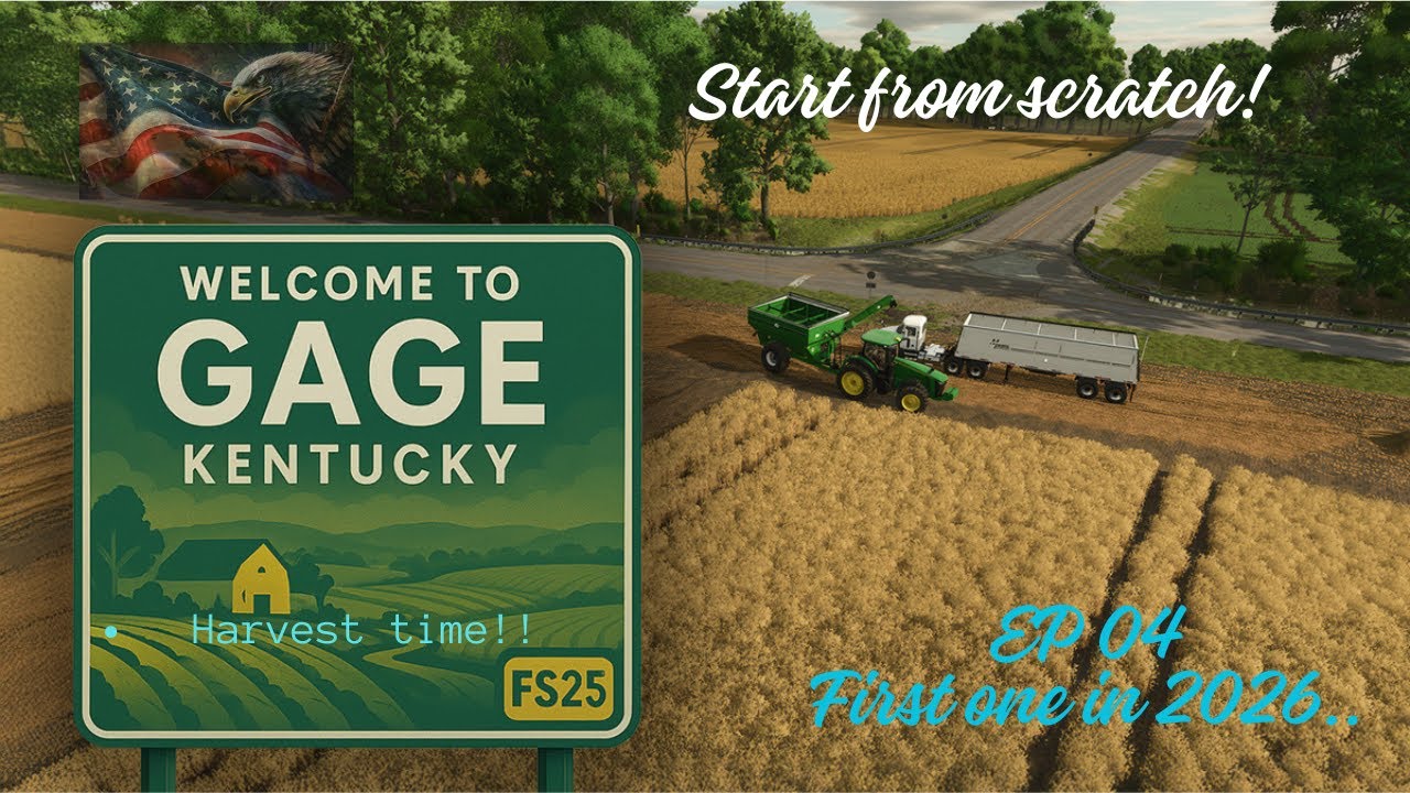 FS25 Gage Kentucky EP04 [Harvest Time]