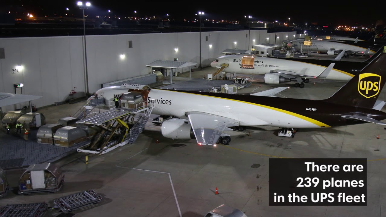 UPS sorts millions of packages a day. Here's what that looks like