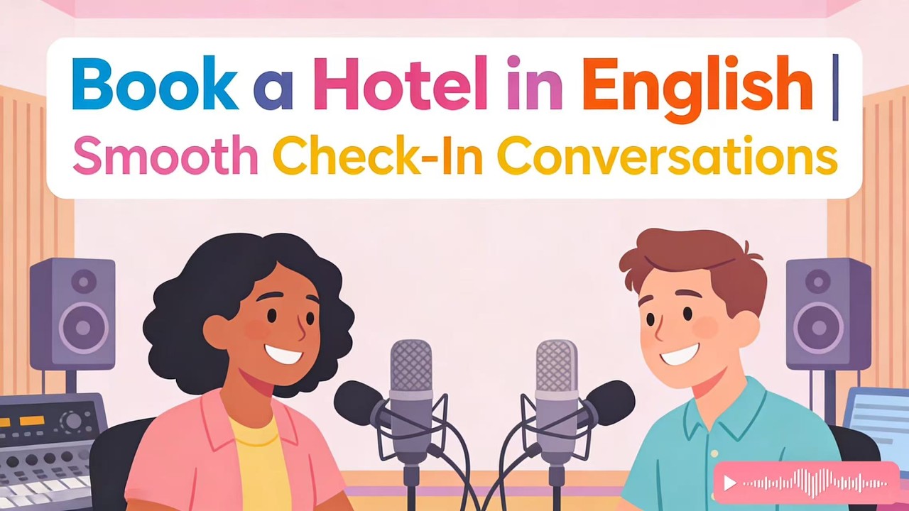 Book a Hotel in English | Smooth Check-In Conversations