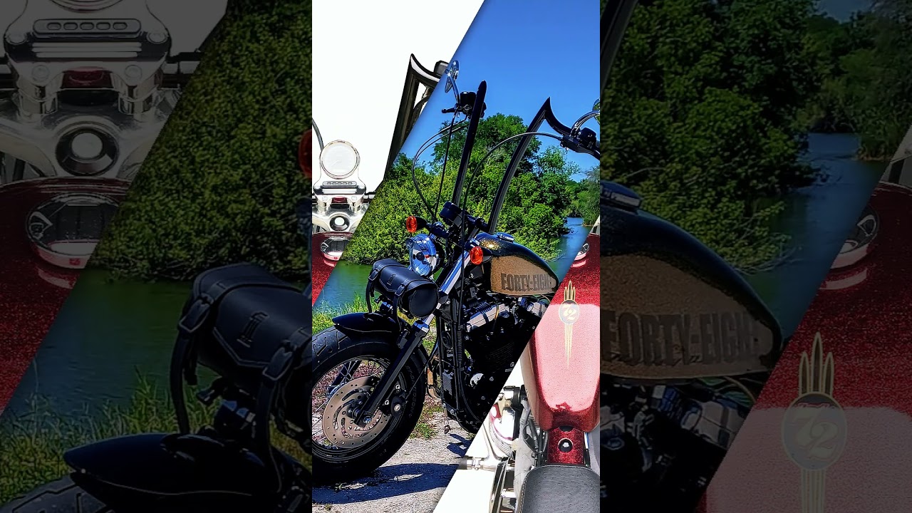 FMB Choppers Harley Sportster custom ape hanger handlebars 