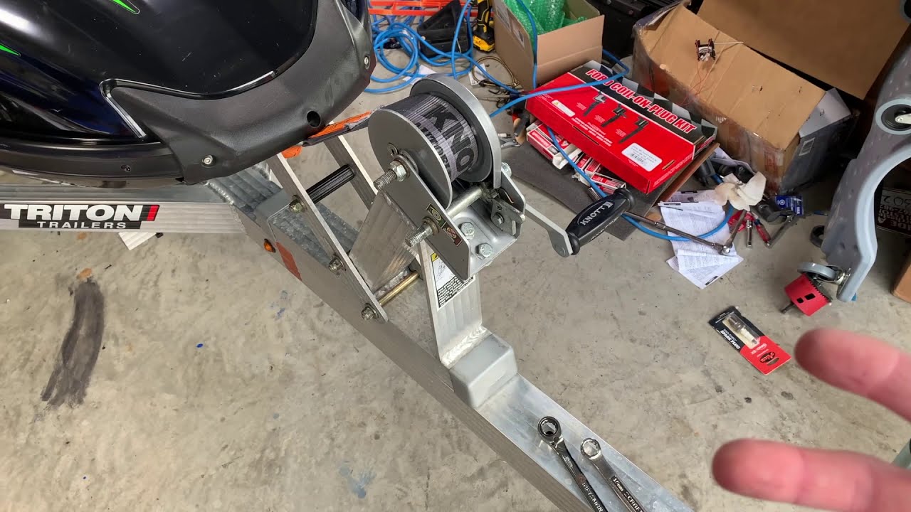 Brand New Triton Wave Jet Ski Trailer Winch
