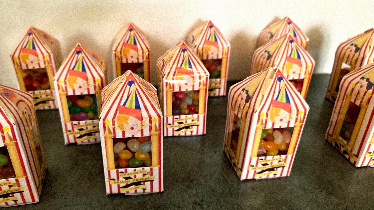 DIY Harry Potter : Les c&eacute;l&egrave;bres bo&icirc;tes de Bertie Crochue