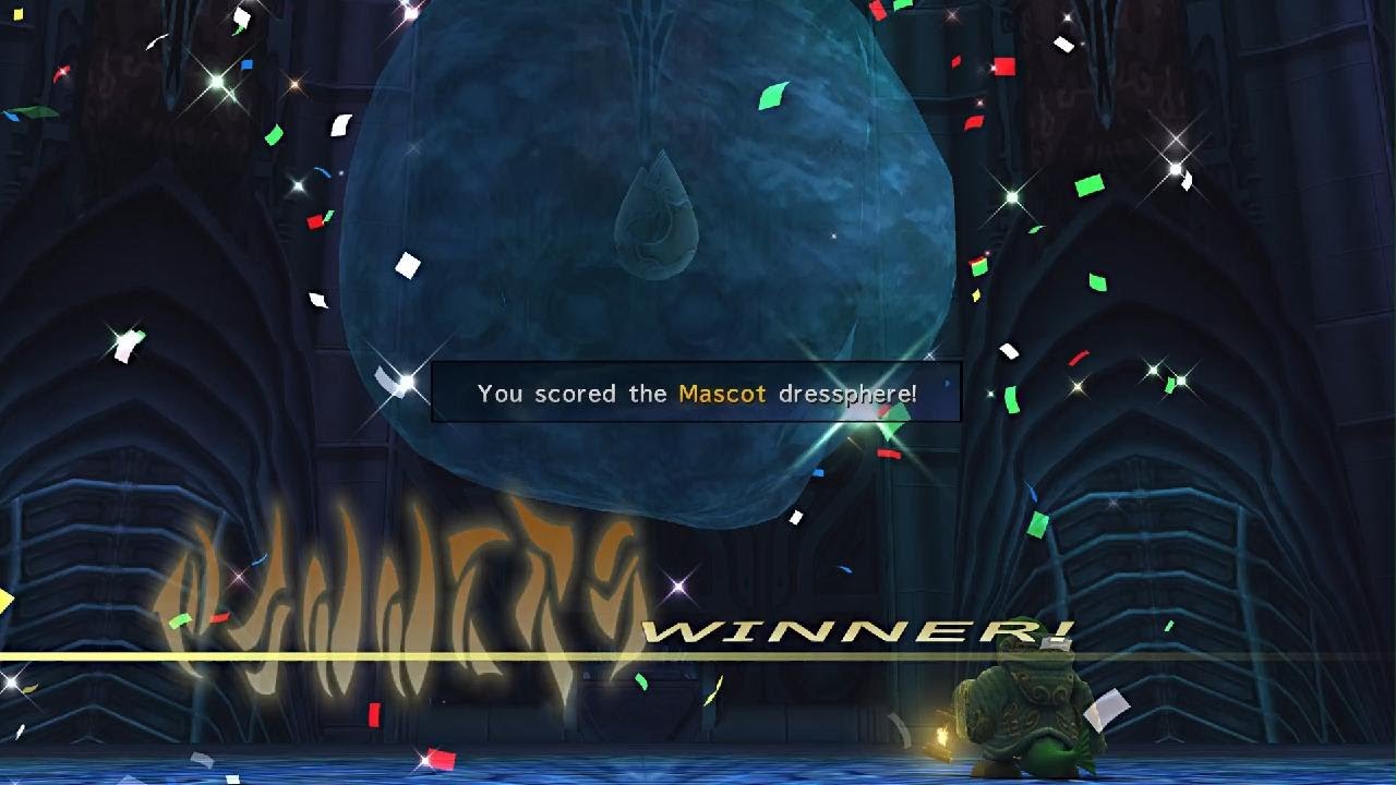 FINAL FANTASY X2 HD Remaster Finally Mascot Dressphere &hearts;️😍
