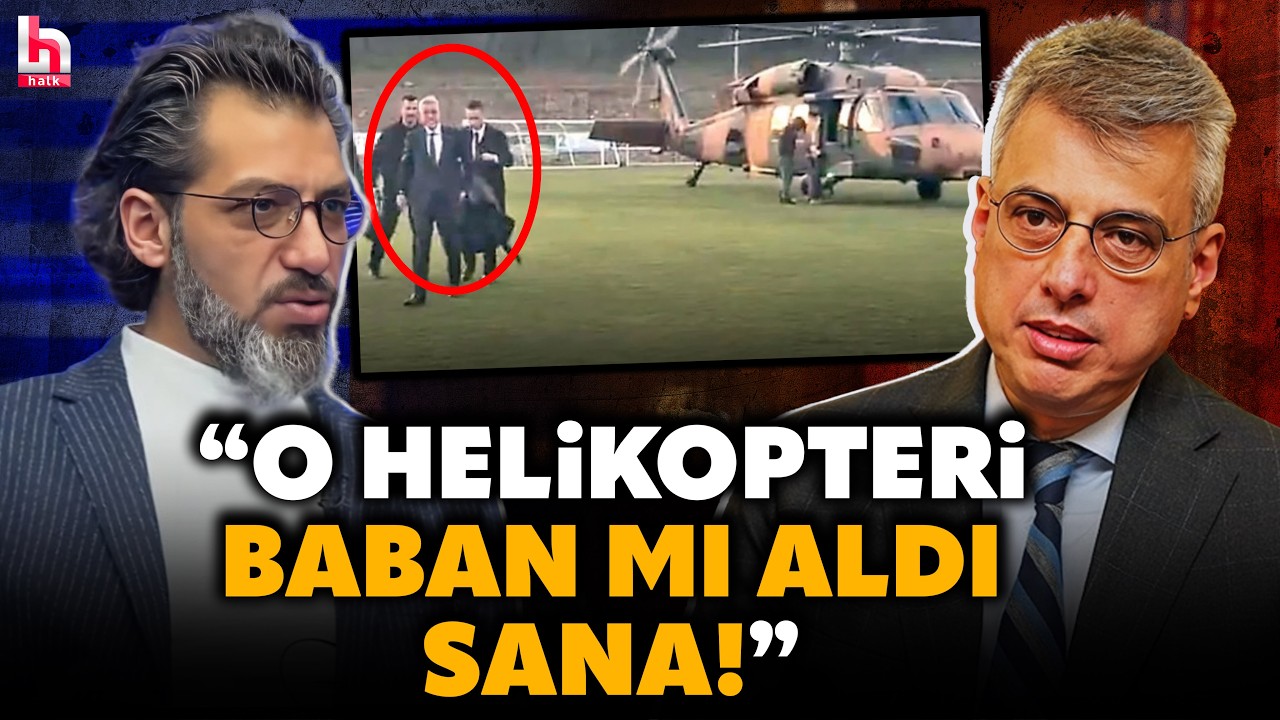 STÜDYOYU SALLAYAN SÖZLER! Emre Şirin'den helikopter ile iftara giden Bakan Memişoğlu'na olay çıkış!