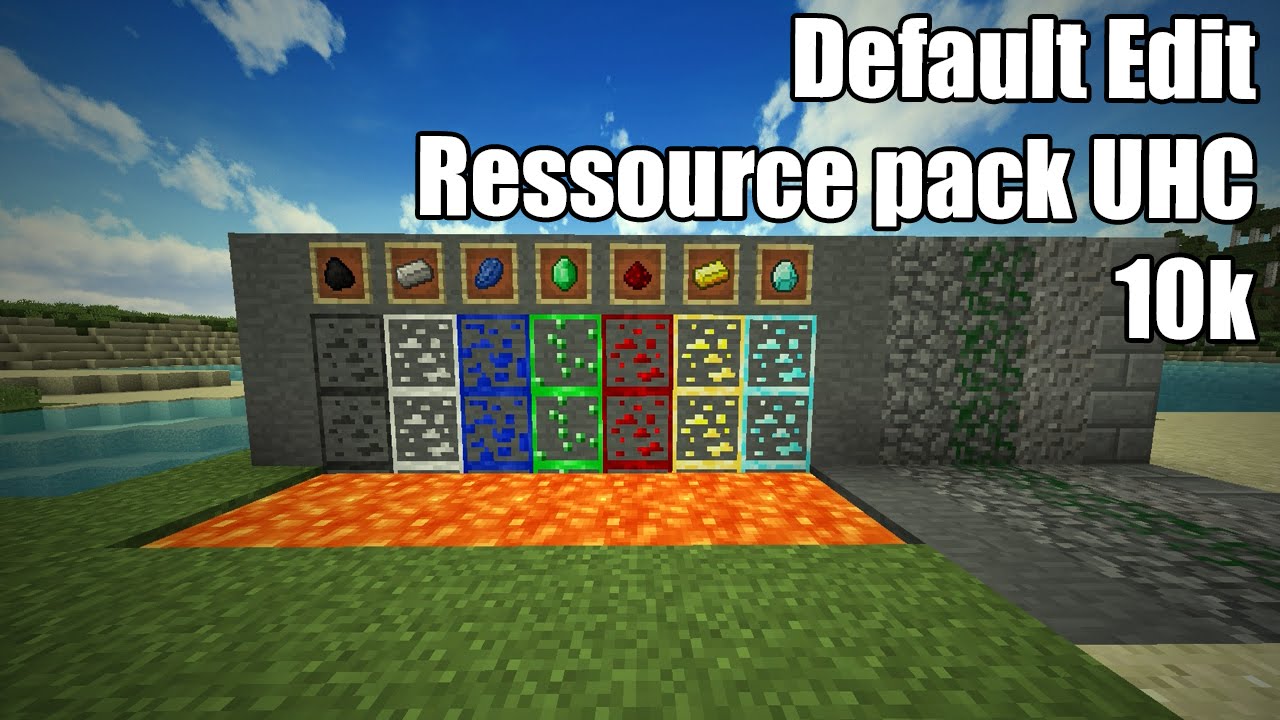 UHC Default Edit Ressource Pack - 10k