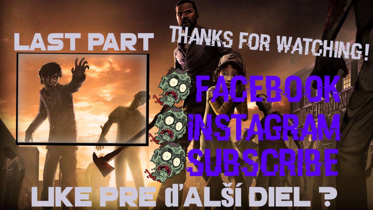 The walking dead game Outro