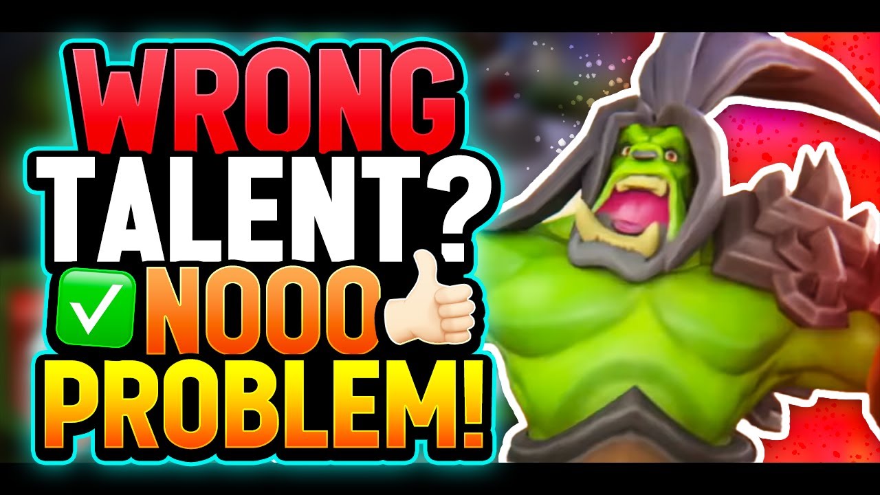 Grommash Hellscream can still DOMINATE PVP even with the WRONG TALENT! | Warcraft Rumble