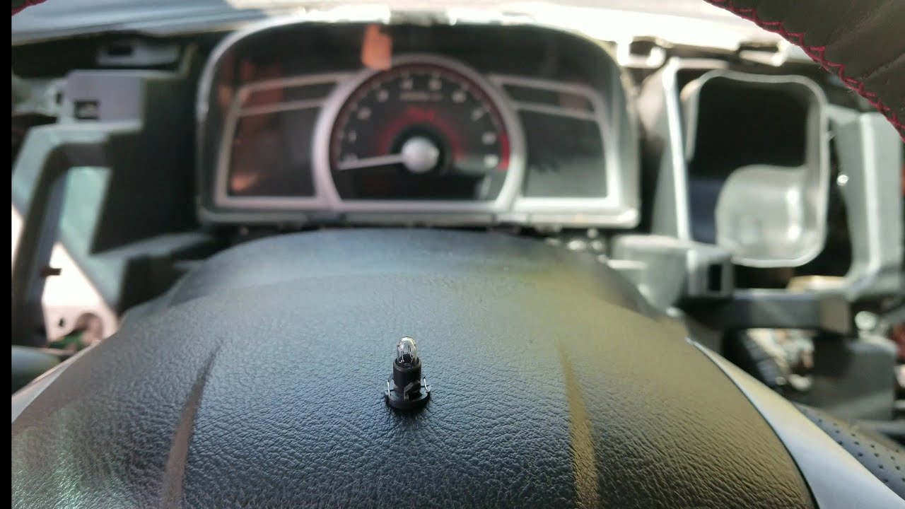 8th gen. Civic Radio lights (Climate Control Bulbs replacement) *FIX*