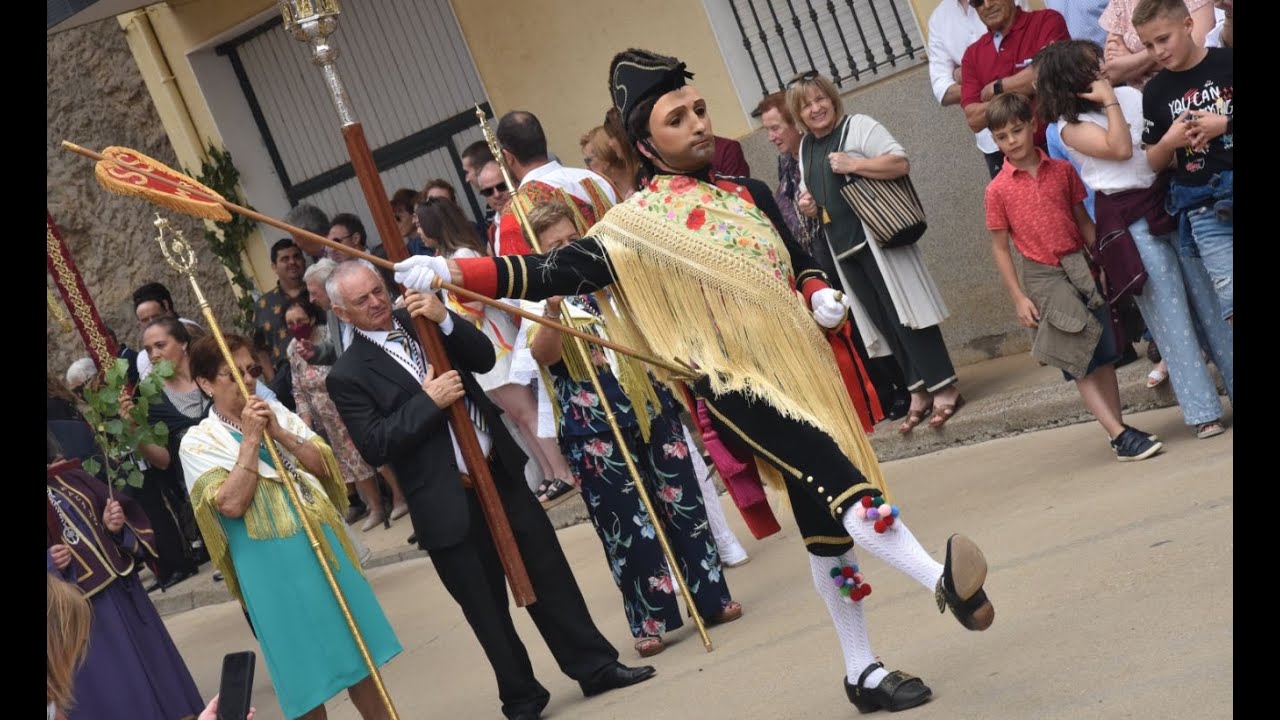 HoraZioZamora.- Procesión del Corpus Christi 2022 en la localidad de Laguna de Negrillos (León)