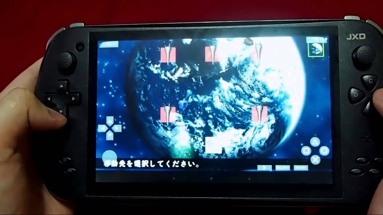 JXD S7800B ทดสอบเล่นเกม PSP PS1 DS ARCADE