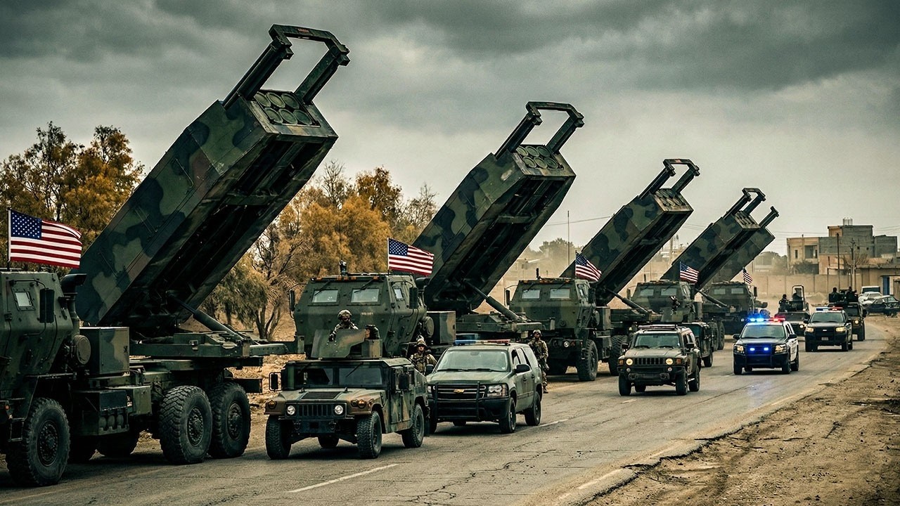 High-Alert! US-HIMARS and 5000 US Rangers and Elite Missiles Arrive in Iran