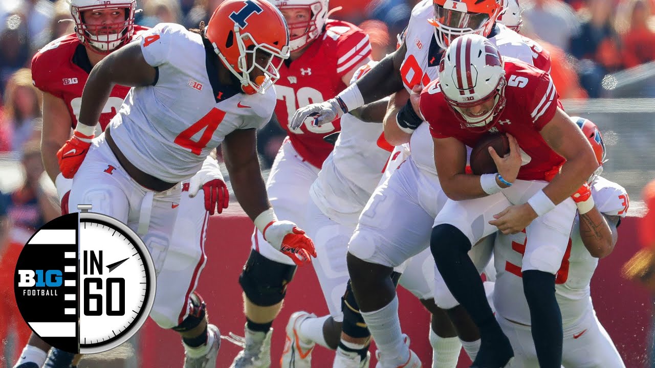 Illinois at Wisconsin | Oct. 1, 2022 | B1G Football in 60