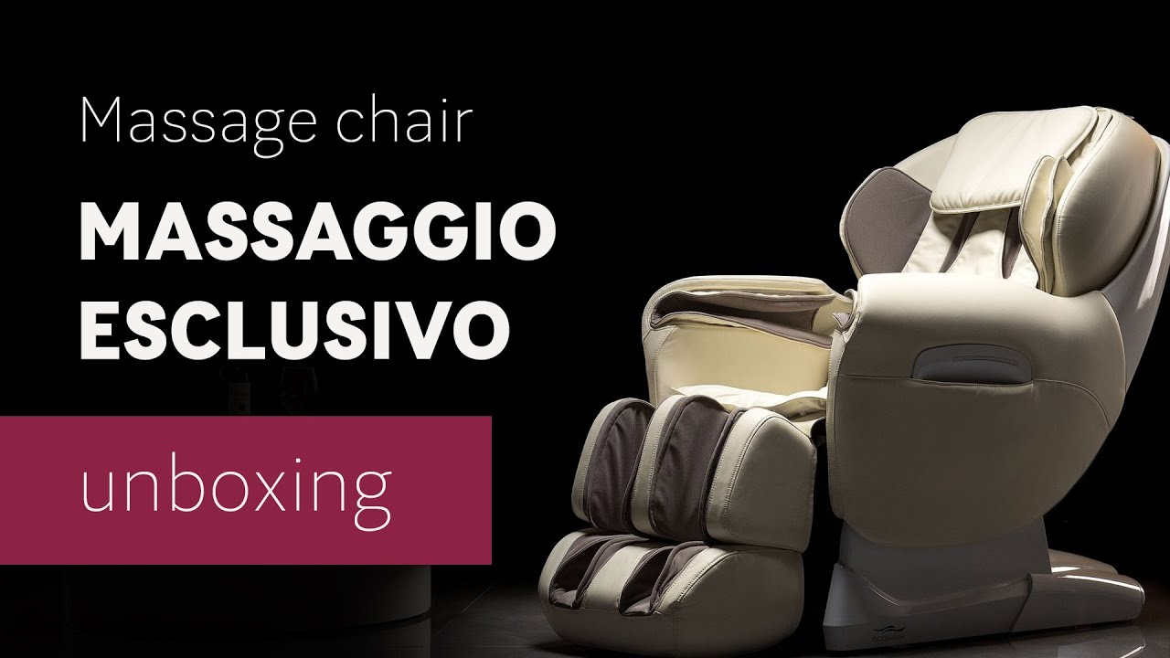 Massaggio Esclusivo massage chair &ndash; we take out of the box | unboxing