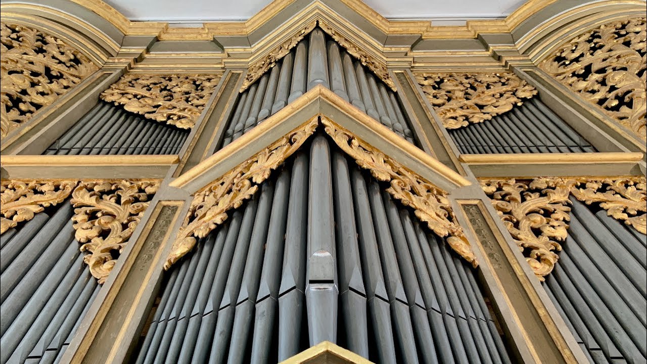Matthias Grünert unterwegs | Großkmehlen St.-Georgs-Kirche | Silbermann-Orgel | Bach Piece d’orgue