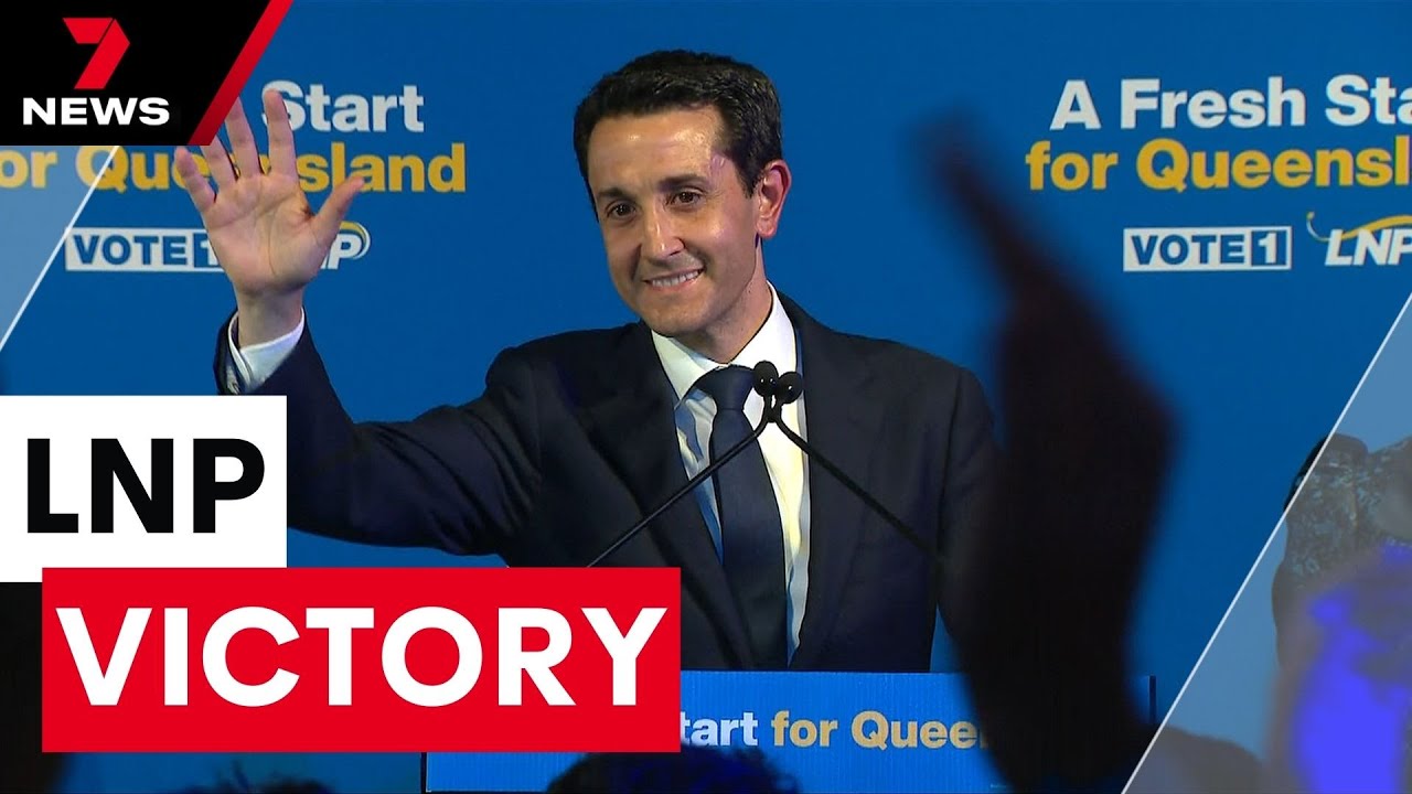 David Crisafulli to become Premier in first LNP election win since 2012 | 7NEWS