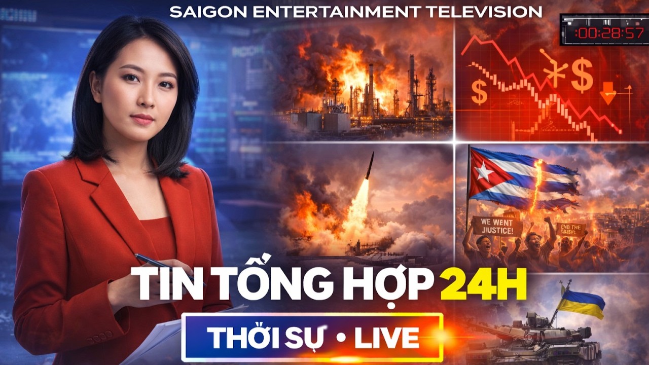 TIN NÓNG QUỐC TẾ 24/7: THẾ GIỚI CHUYỂN ĐỘNG MẠNH, XUNG ĐỘT VÀ CĂNG THẲNG GIA TĂNG