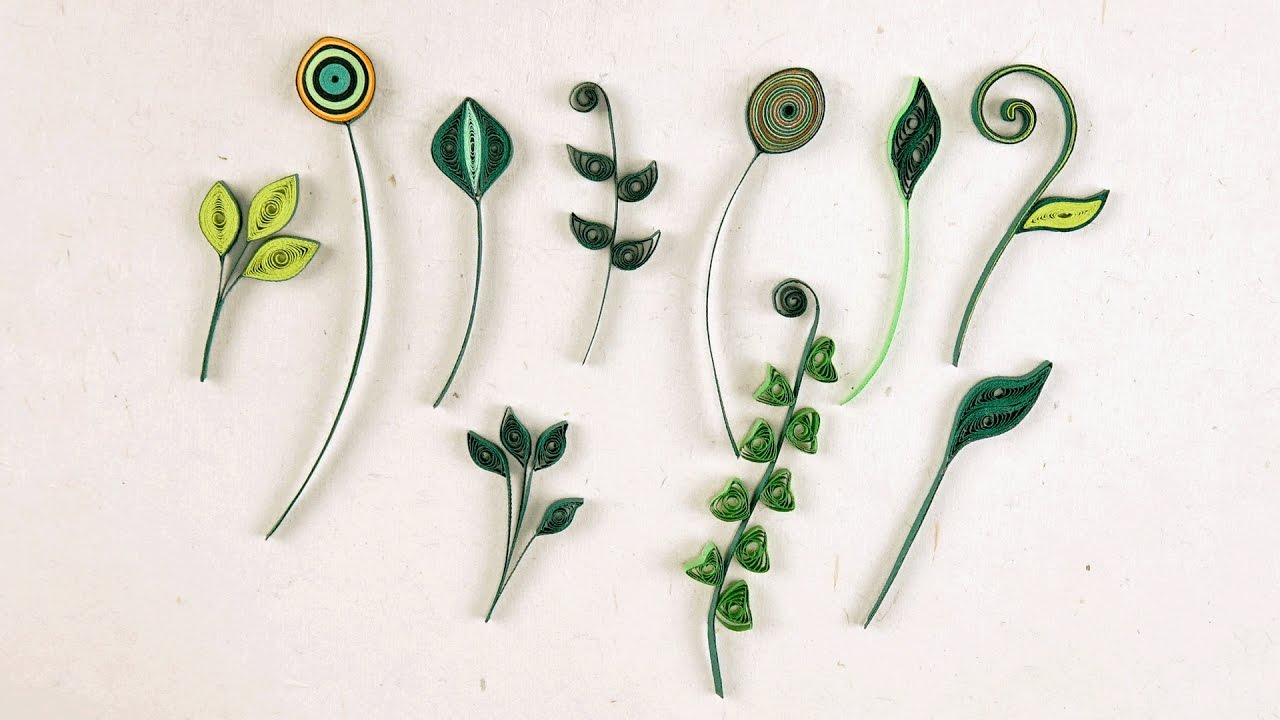 Quilling Leaves Tutorial | Twisted Quilling Leaf