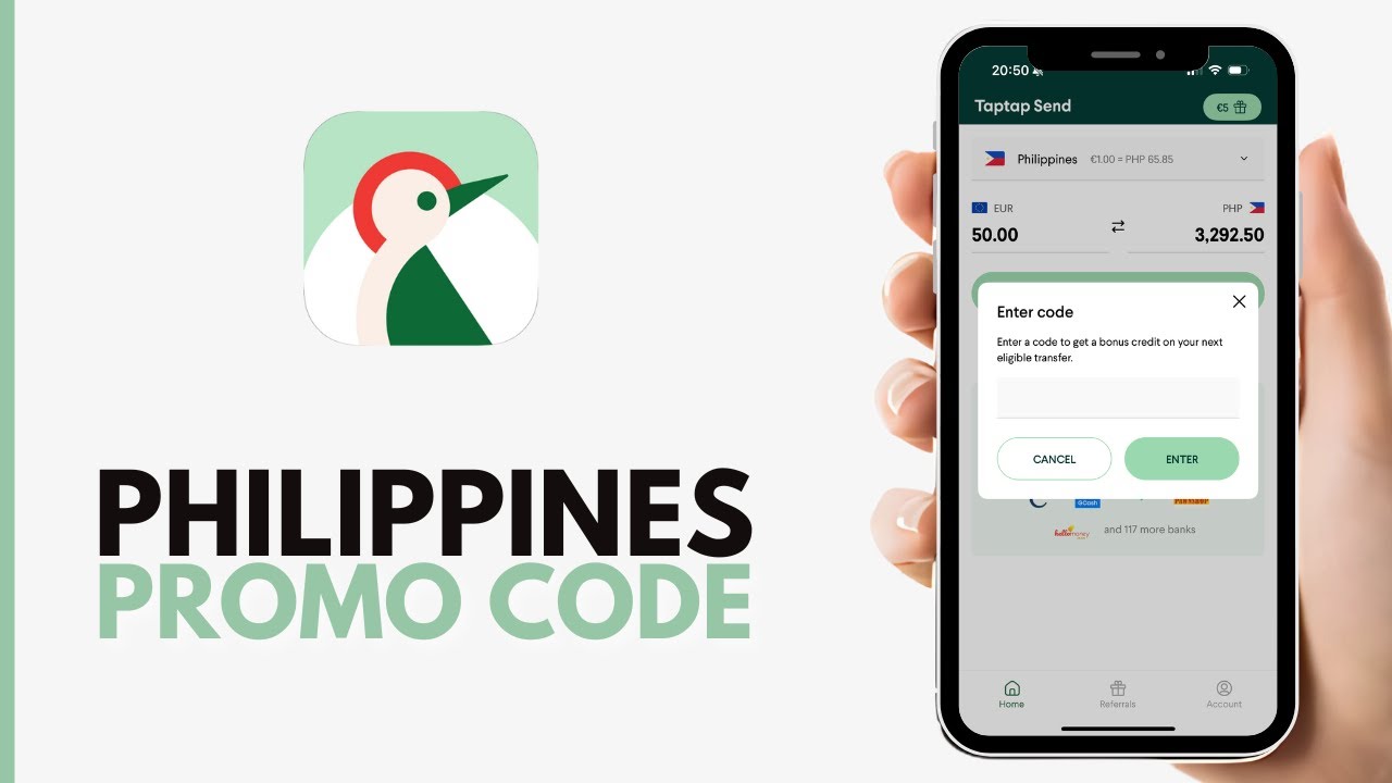 TapTap Send Promo Code Philippines (&euro;20 Bonus)