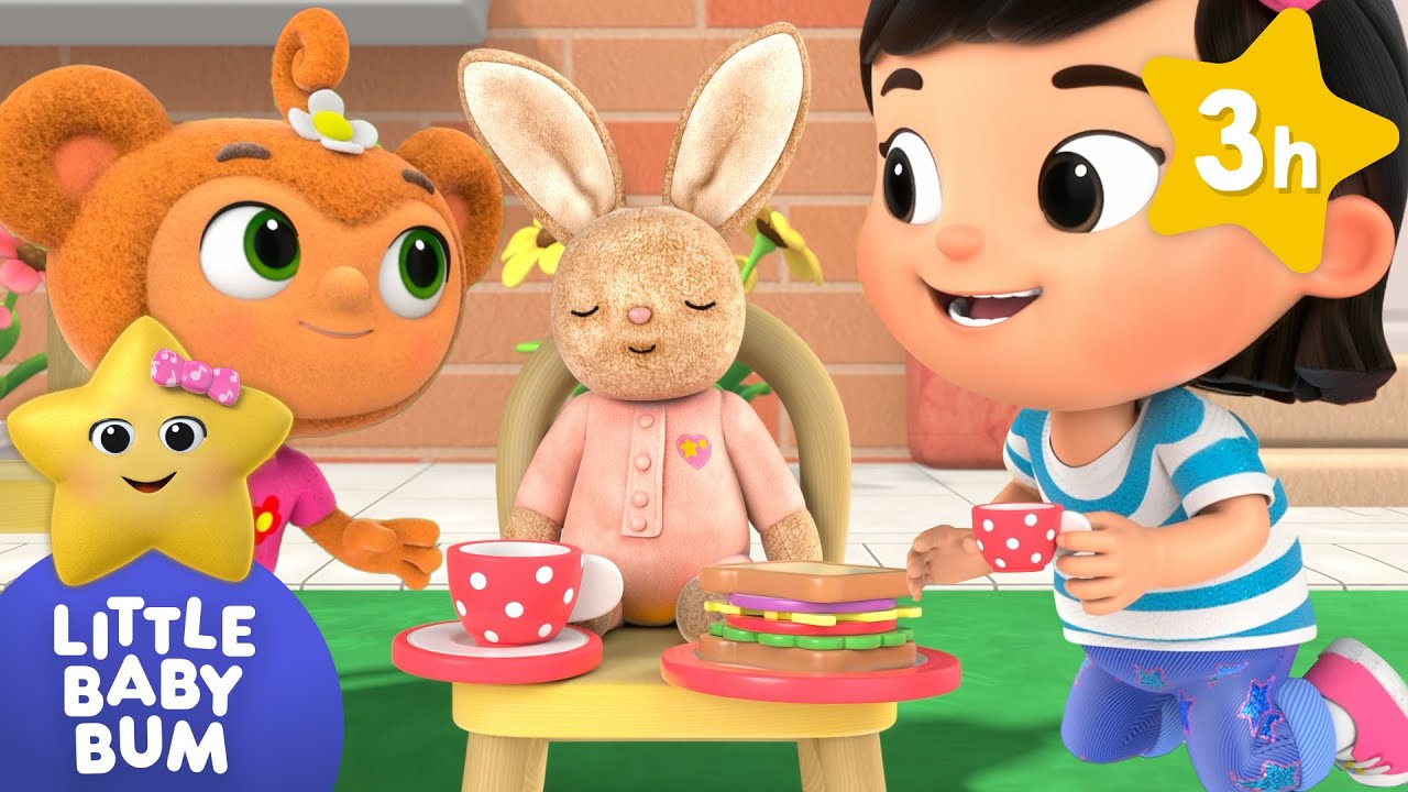 Mia and Maple Explore Big and Small | LittleBabyBum 3 HRS | Moonbug Kids - Cartoons & Toys