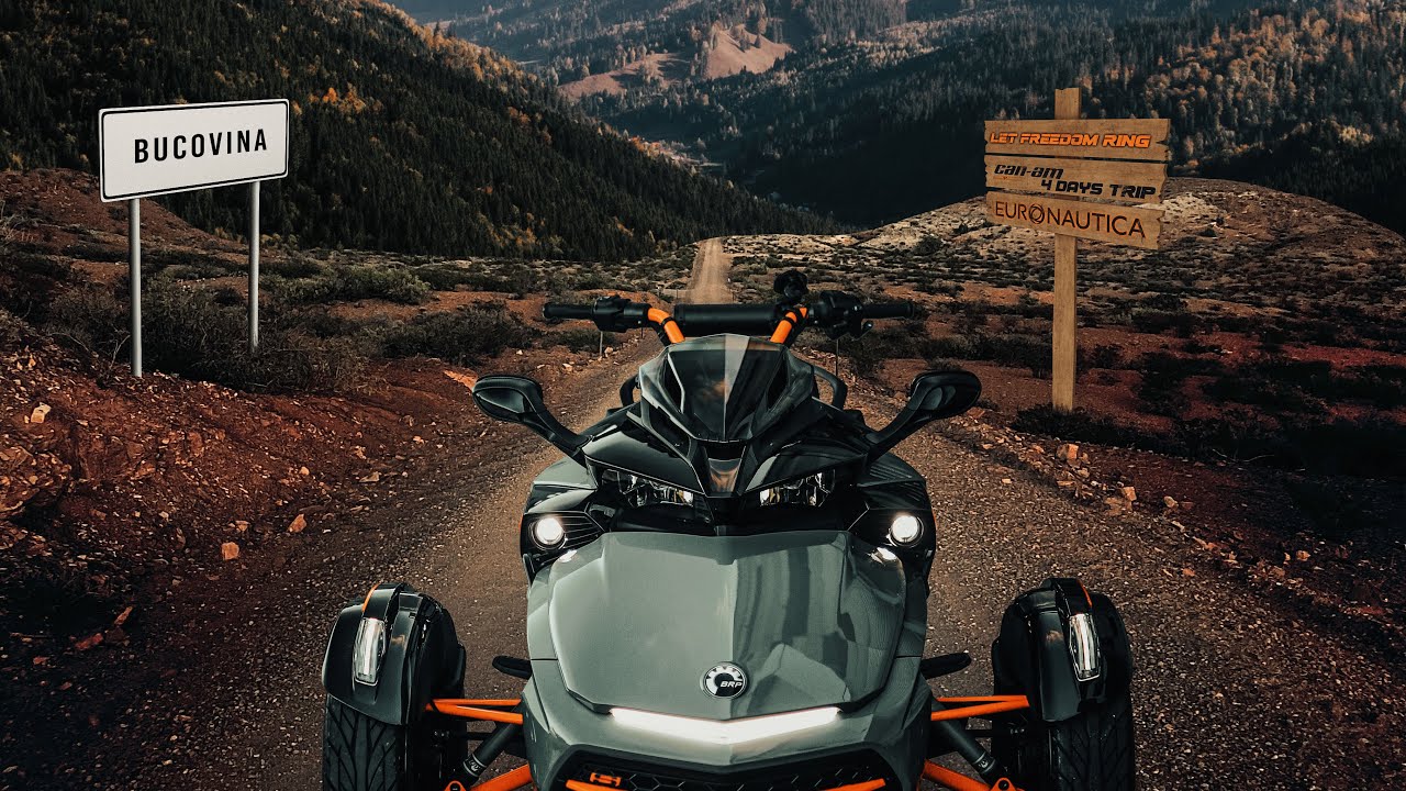 15 Can-am Spyder | 4 zile | 1500km | BUCOVINA TRIP