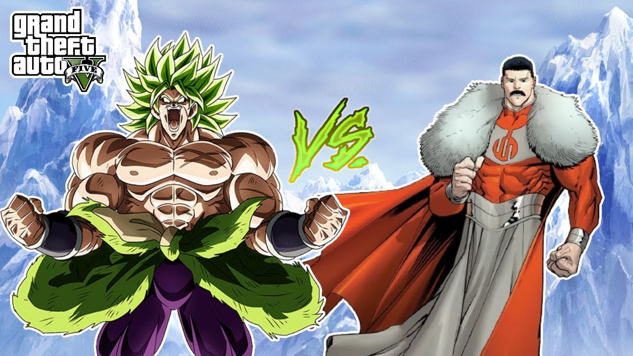 GTA 5 - Broly VS Thragg | All Movie Transformations