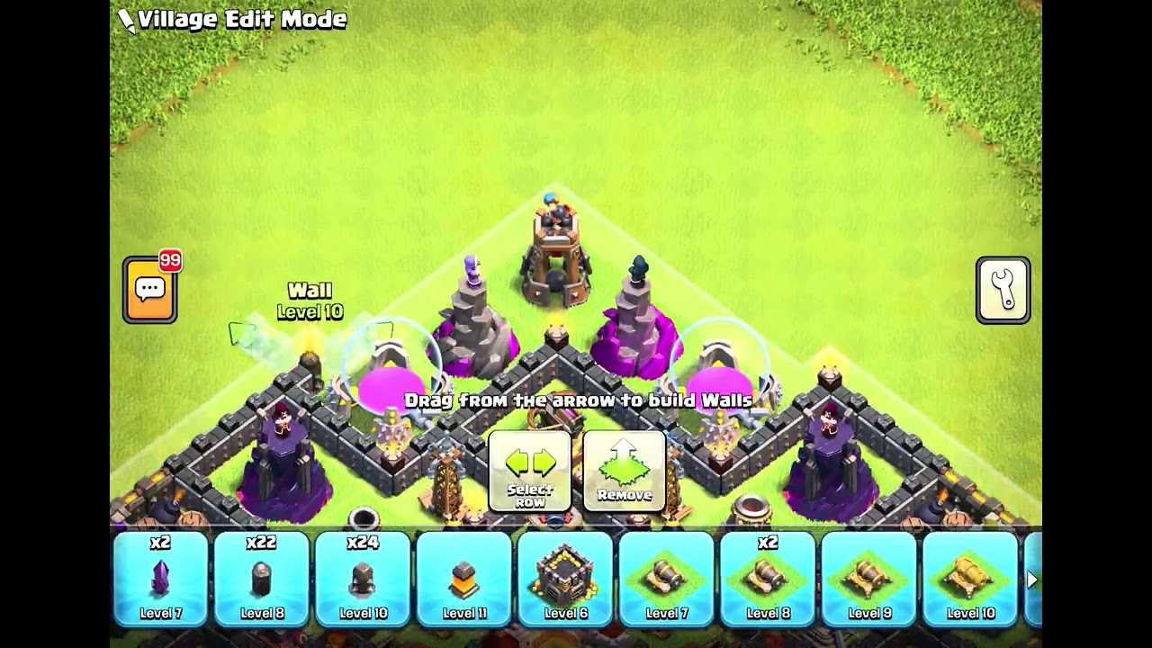 Mera second clan town hall 11 base ❤️ dekho or sikho👍🏻😘 ap btow or video kis game ki Dallu👍🏻😄#virel 