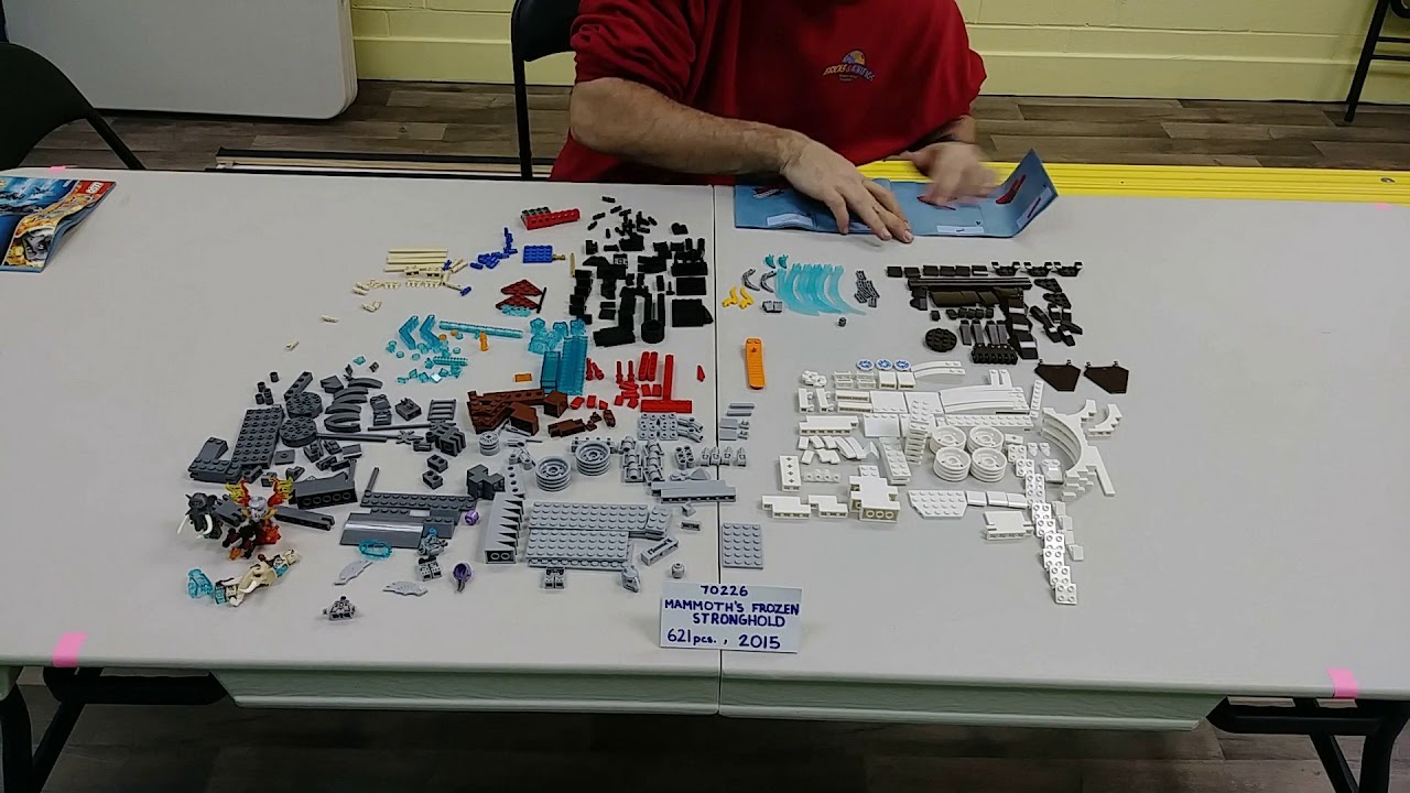 Time Lapse Build - Lego Chima 70226 Mammoth's Frozen Stronghold