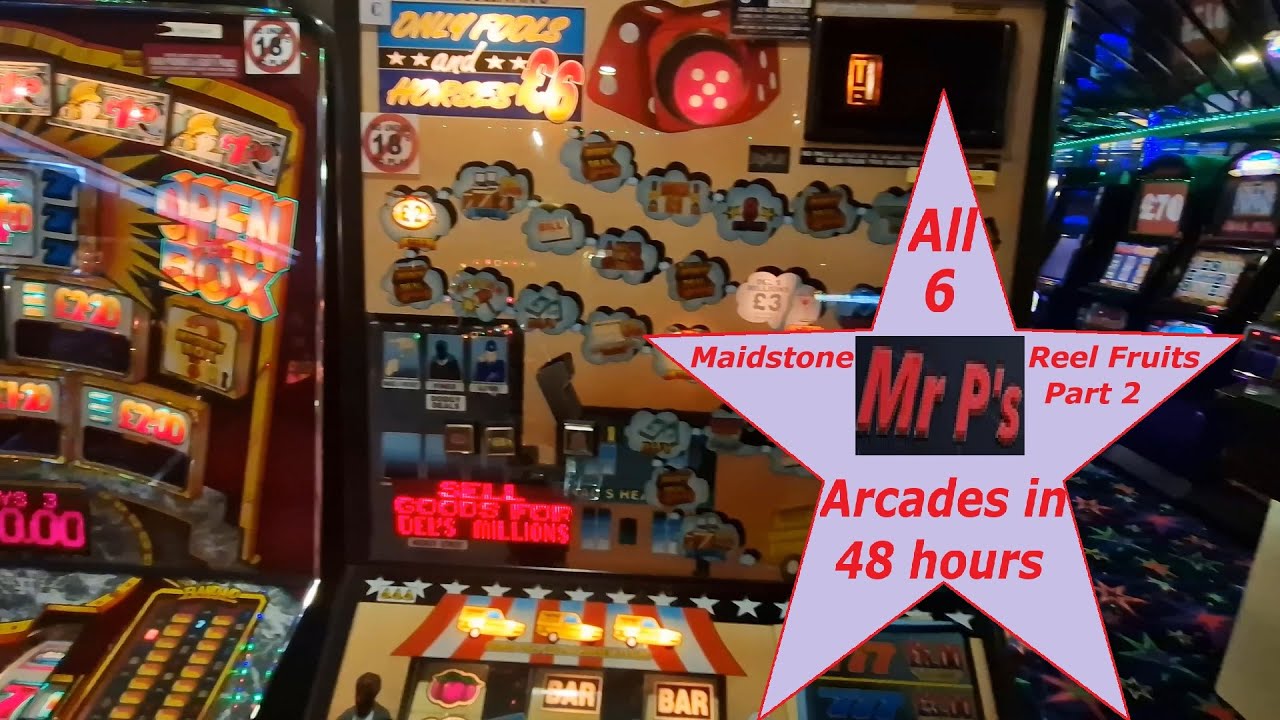 Every Mr Ps Arcade In 48 Hours | @reelfruits  Maidstone | Part 2 with @GuruJus