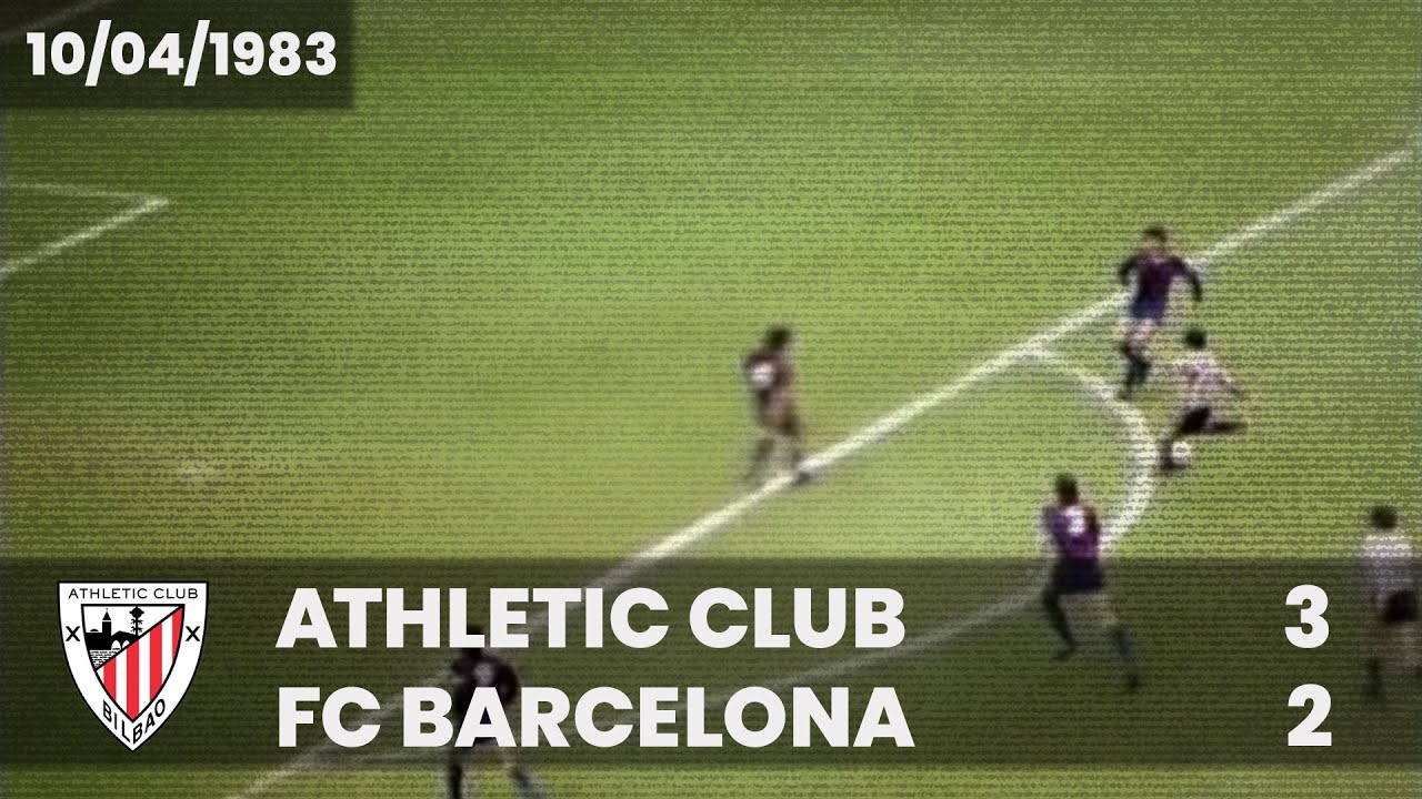 ⚽️ [Liga 82/83] J32 I Athletic Club 3 - FC Barcelona 2 I LABURPENA