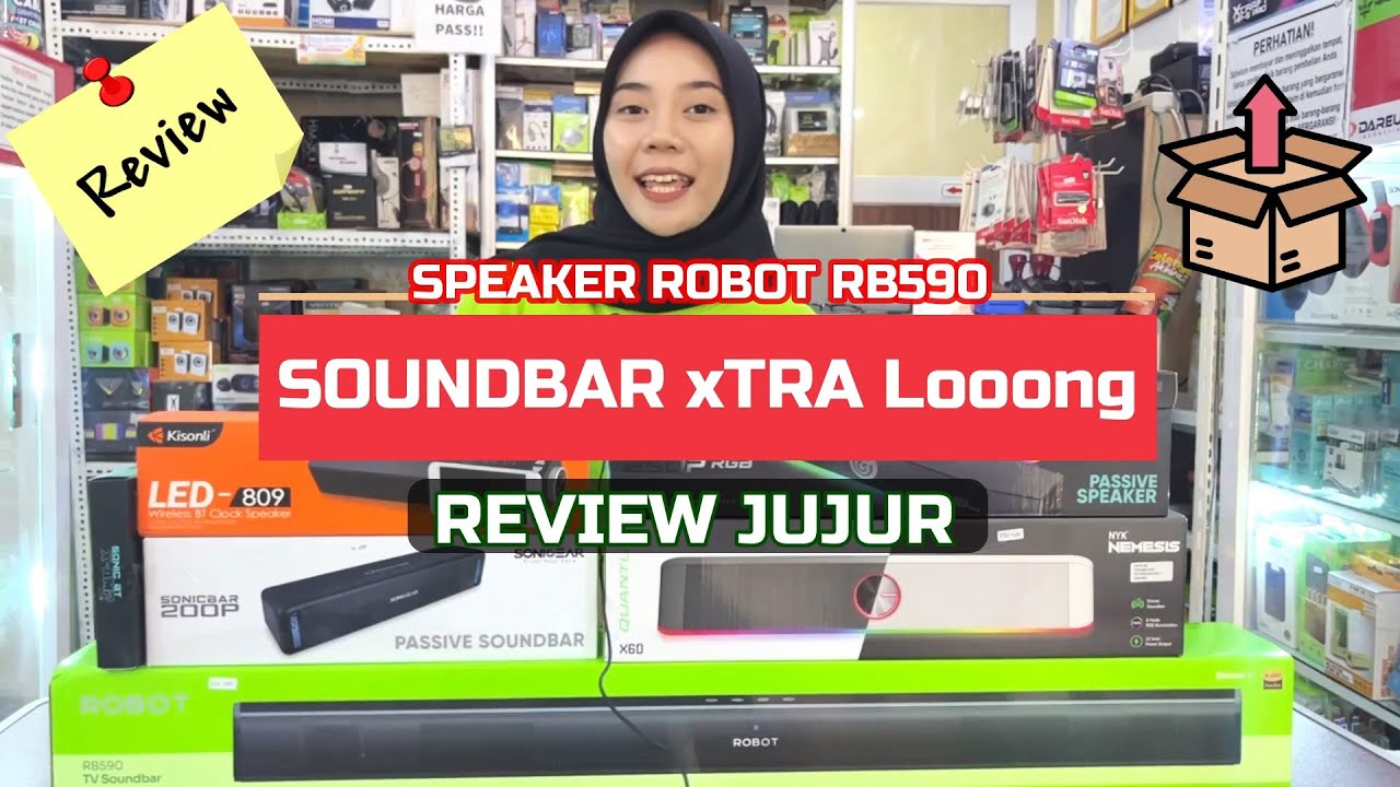 Review Jujur Soundbar Robot Home Theatre RB 590