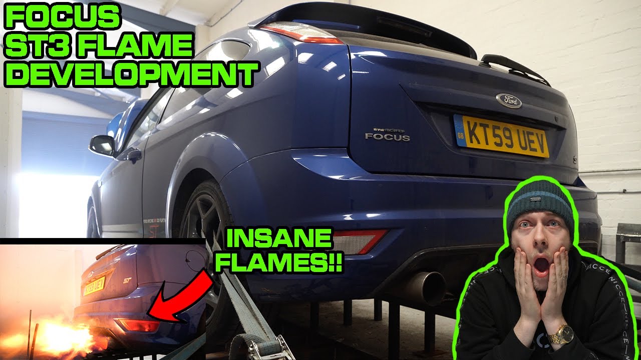 FOCUS MK2 ST3 STAGE 2 *INSANE FLAMES*