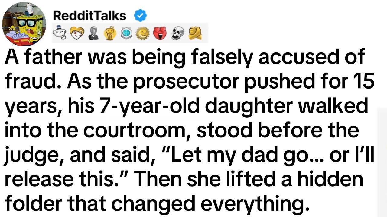 A father was being falsely accused of fraud. As the prosecutor pushed for 15 years...